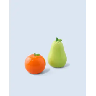 Fluid Market Salz- und Pfefferset Orange Birne