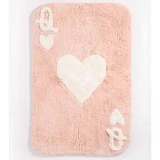 L'expressionist Bath Mat Queen of Hearts