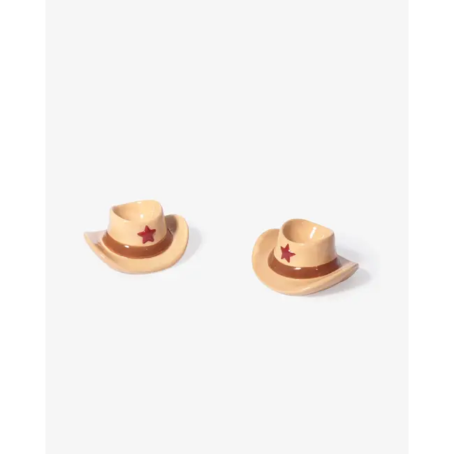 L'expressionist – Eierbecher Cowboy - 2er Set