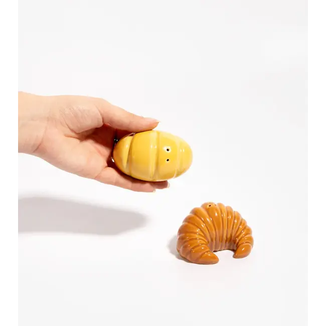 L'expressionist - Zout en Peper Set Baguette & Croissant