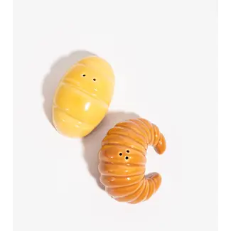 L'expressionist Zout en Peper Set Baguette & Croissant