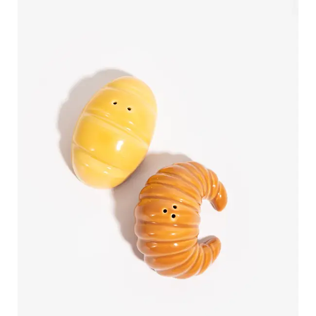 L'expressionist - Zout en Peper Set Baguette & Croissant