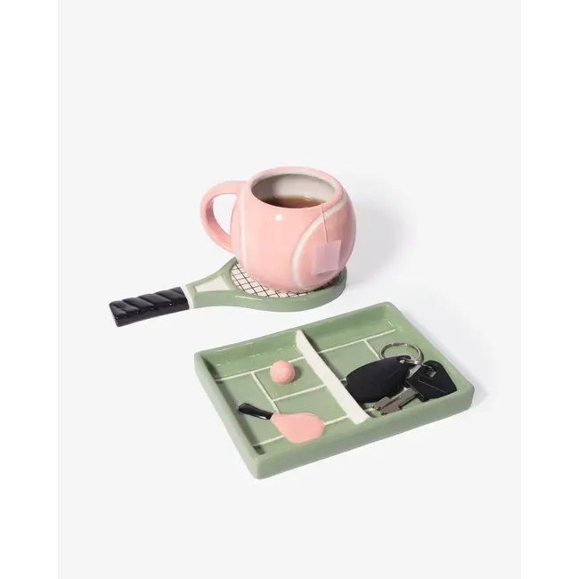 L'expressionist - Opbergschaaltje - Vide-Poche Tennis - keramiek