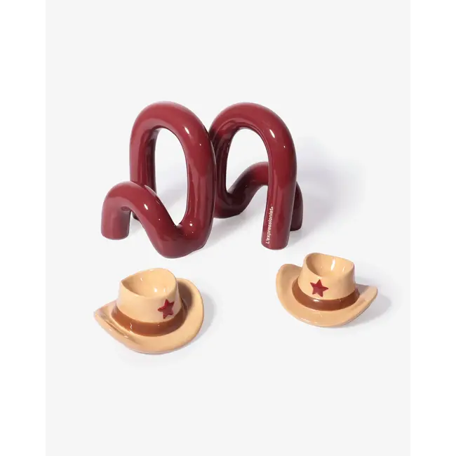 L'expressionist - Bookend Cowboy - set of 2