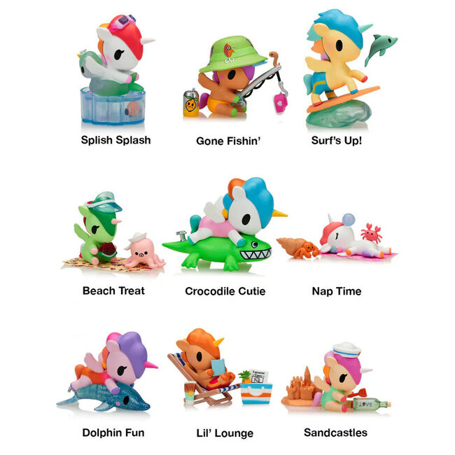 Tokidoki - Unicorno Blind Box - Série Fun In The Sun