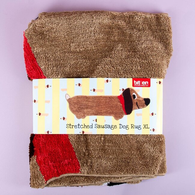Bitten - Tapis de Bain Chien Teckel XL - extra large