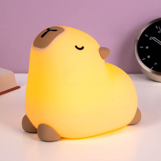 Winkee - Nachtlicht Capybara - wiederaufladbar - Touch-Steuerung