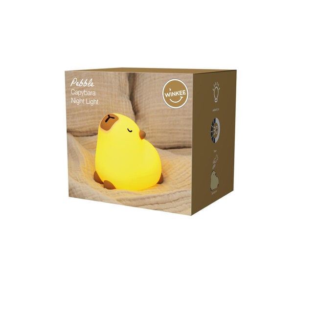 Winkee - Night Light Capybara - rechargeable - touch control