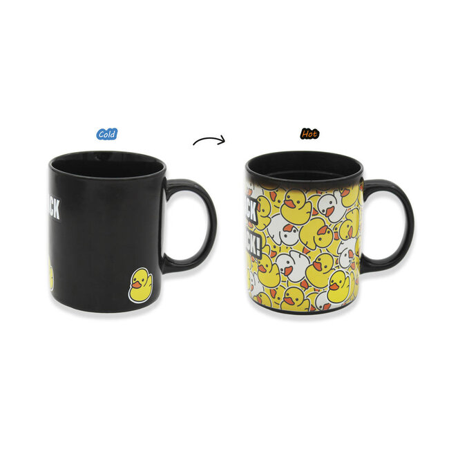 Winkee - Beker Quack Attack - Warmtegevoelige Magische Mok met Eendjes