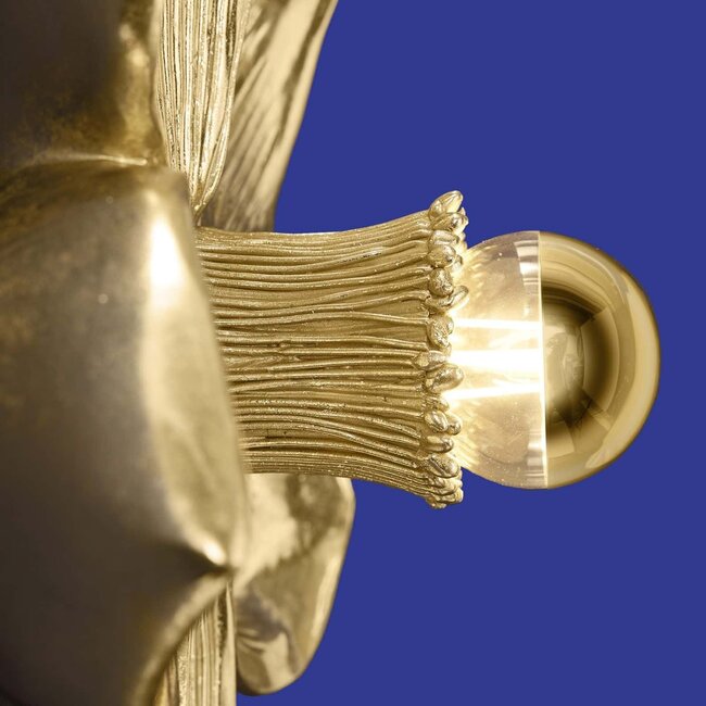 Werns Werner Voß - Wall Lamp Bloom Flower - gold