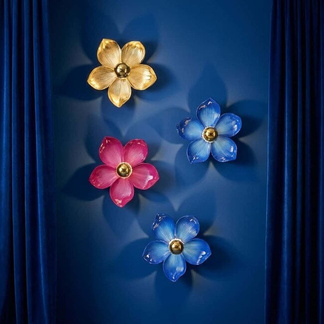 Werns Werner Voß - Wall Lamp Bloom Flower - pink