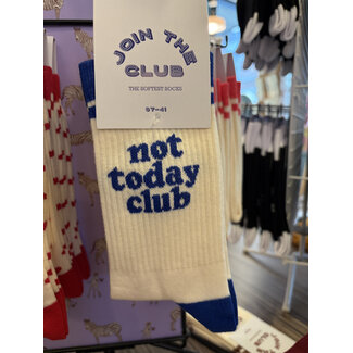Join The Club Socken Not Today Club - small