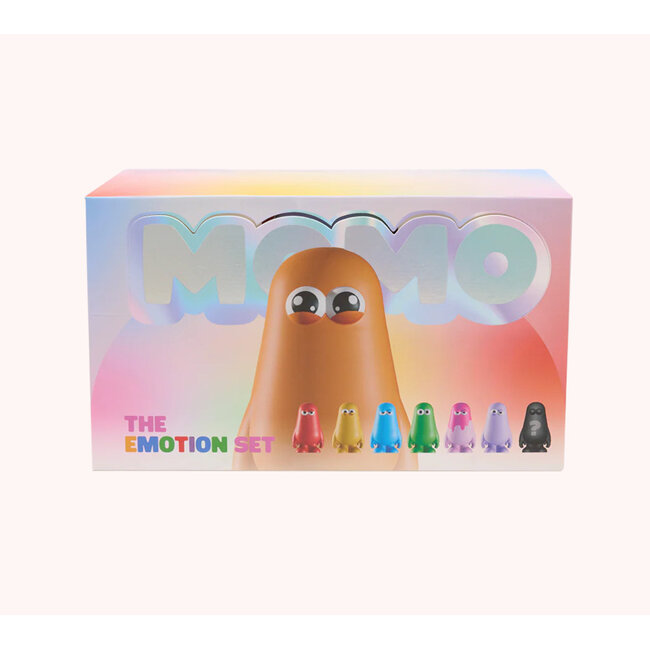 Momo Blind Box - mini porte-briquet, etc. - porte-clés inclus