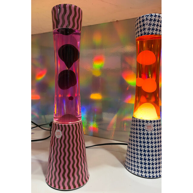 Fisura - Lava Lamp Pink Brown Waves