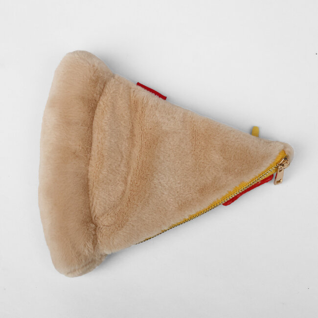 Suck UK - Plush Pizza Pouch with Zipper