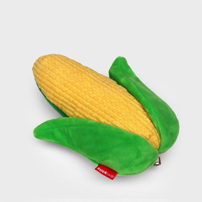 Suck UK - Plush Sweetcorn Pouch with Zipper