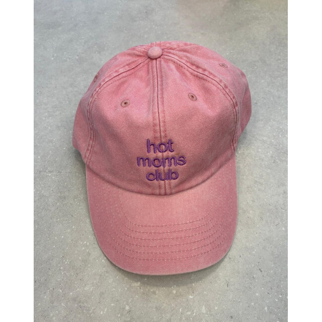 Urban Merch - Streetwear Cap Hot Moms Club - vintage look