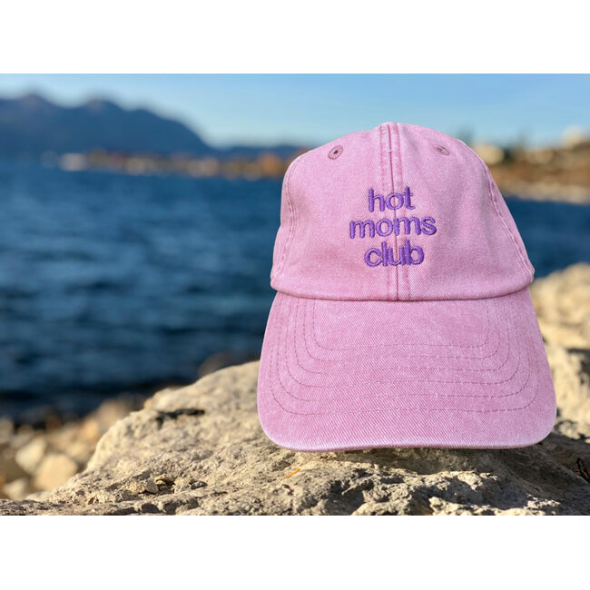 Urban Merch - Streetwear Cap Hot Moms Club - vintage look