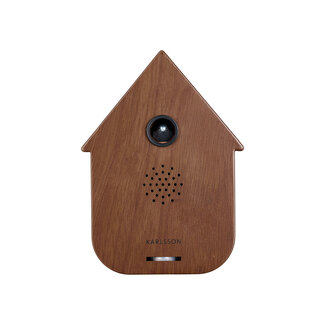 Karlsson Sound Box Modern Cuckoo - dark wood