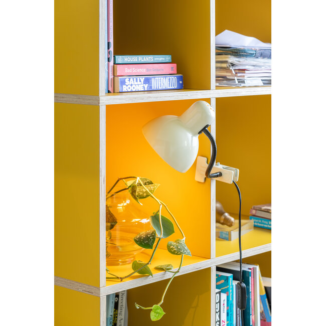 Leitmotiv - Lampe à Pince New Retro - blanc cassé