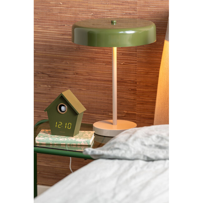 Réveil Coucou Riqueza - vert - LED - USB