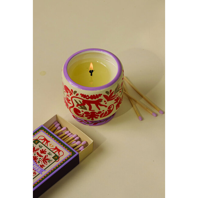 Paddywax - Geurkaars A Dopo Jungle - coconut amber (spice) - keramiek 227 gr.