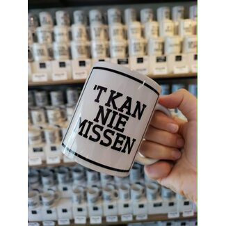 Urban Merch Beker 'T Kan Nie Missen Urban Merch Beker 'T Kan Nie Missen