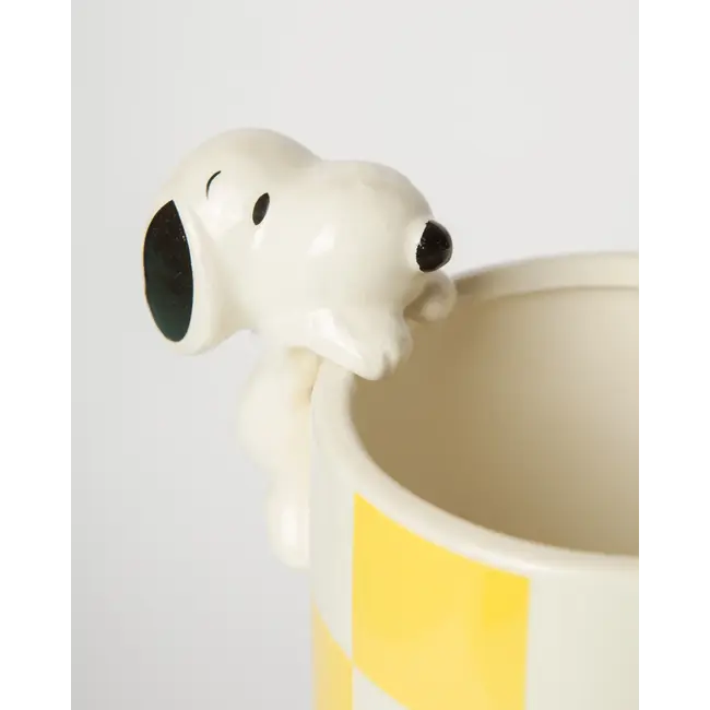 Blogo Design - Vase Snoopy Love Is In Bloom - yellow
