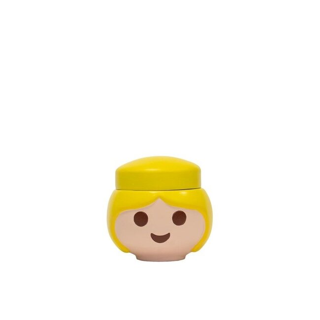 Blogo Design - Boîte de Rangement - Boîte à bijoux Playmobil - femme jaune
