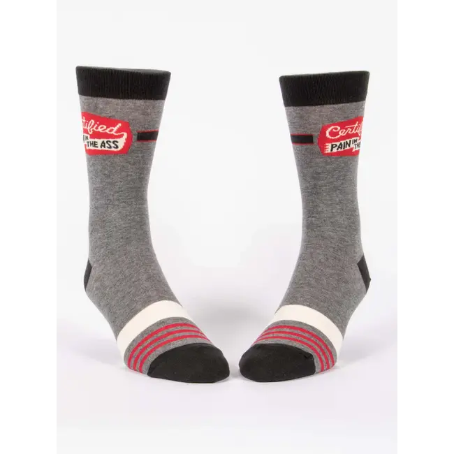 Blue Q - Chaussettes Certified Pain In The Ass - taille 40-46 (hommes)