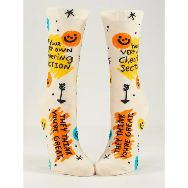 Blue Q - Chaussettes Cheering Section - taille 36-41 (femmes)
