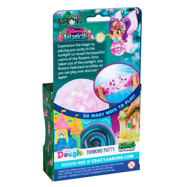 Crazy Aaron's Thinking Putty Blooming Botanicals - silicone zintuiglijke klei - anti-stress feel good fidget