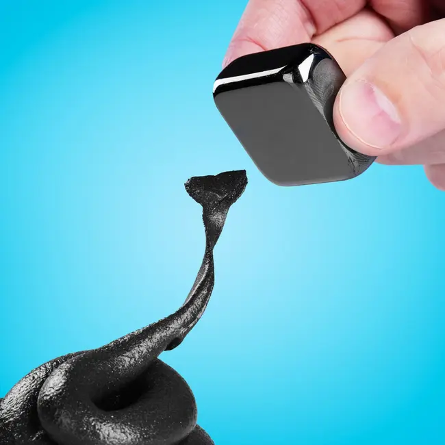 Crazy Aaron's Thinking Putty Strange Attractor - silicone zintuiglijke klei met magneet - anti-stress feel good fidget