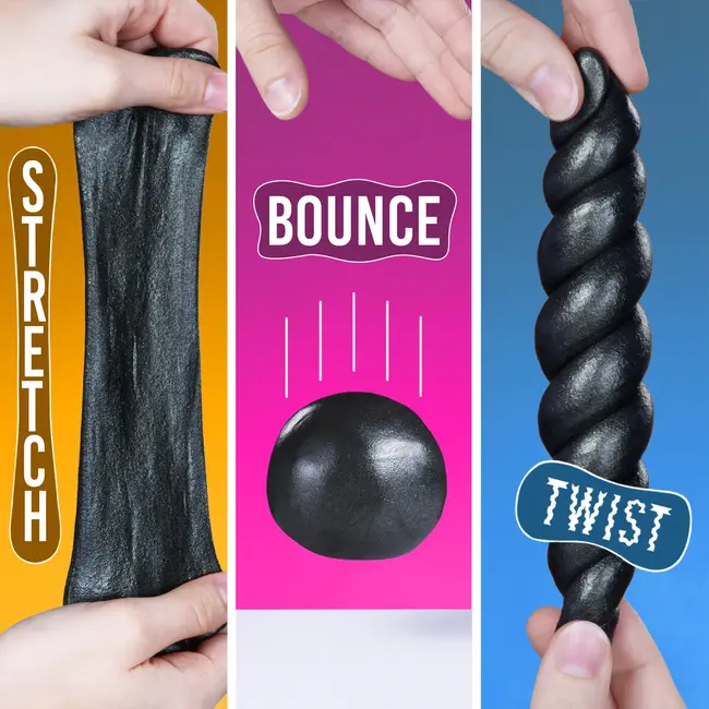 Crazy Aaron's Thinking Putty Strange Attractor - silicone zintuiglijke klei met magneet - anti-stress feel good fidget