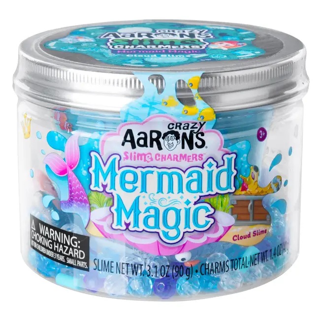 Crazy Aaron's Schleim Mermaid Magic - mit kleinen Figuren und Perlen