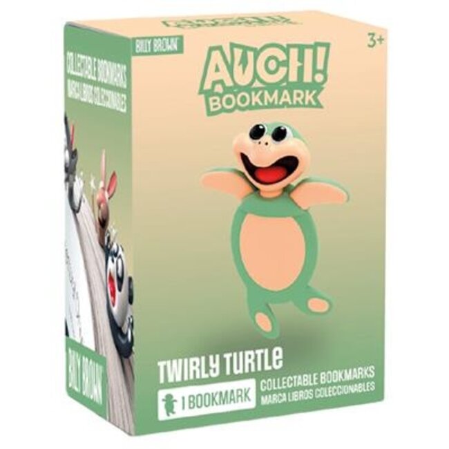 AUCH! – Lesezeichen Twirly Turtle – Schildkröte
