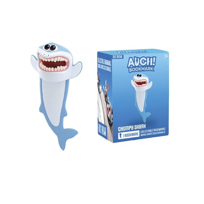 AUCH! Bladwijzer Chompy Shark