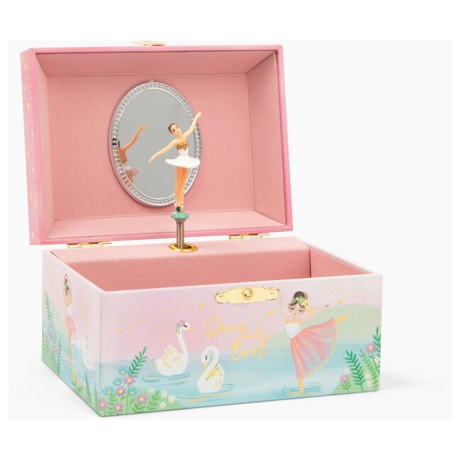 Giggle & Honey  - Muziekdoos voor Juwelen - Draaiende Ballerina