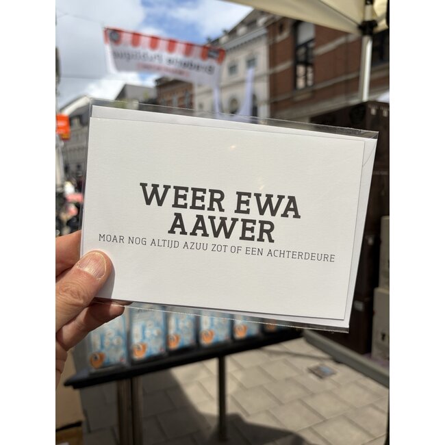 Birthday Cards Ghent Dialect - set of 3