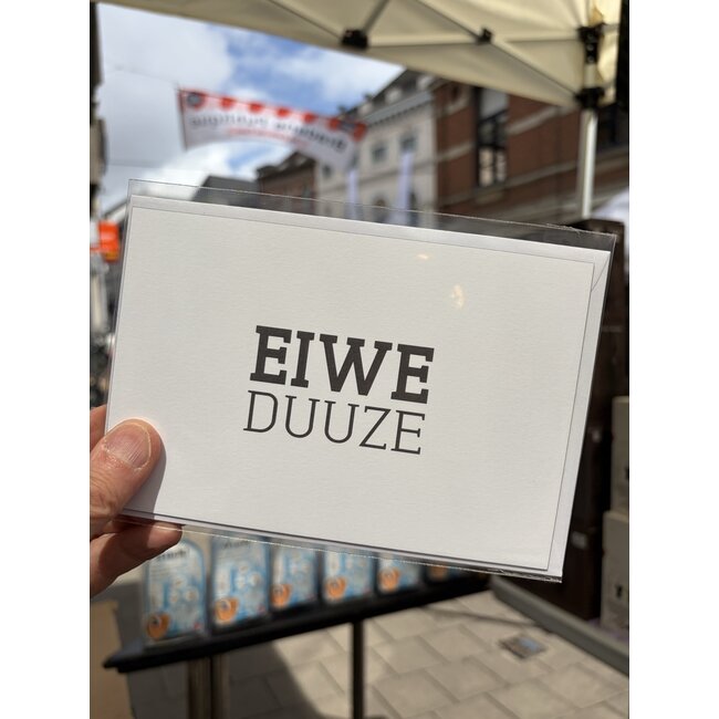 Cartes d'anniversaire Dialecte Gantois - ensemble de 3