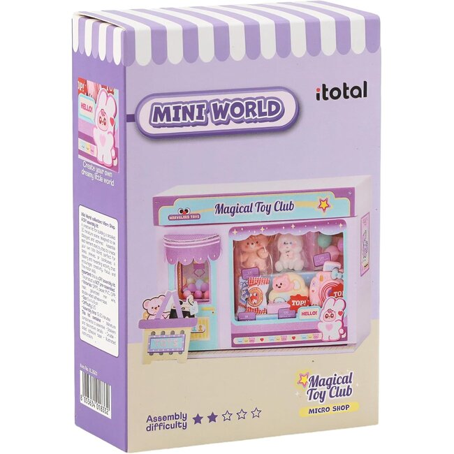 i-total - Mini World Micro Shop - 3D Bouwpakket - Knutselpakket