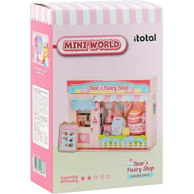 i-total - Mini World Micro Shop - 3D Bouwpakket - Knutselpakket