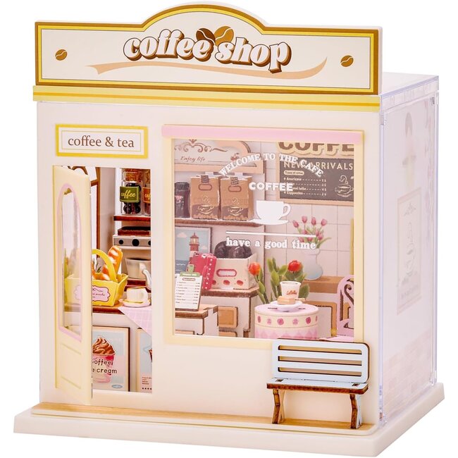 i-total - Mini World Mini Shop - Kit de construction 3D - Kit de loisirs créatifs
