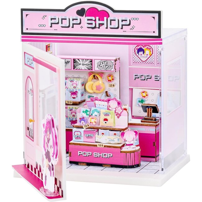 i-total – Mini World Mini Shop – 3D-Konstruktionsset – Bastelset