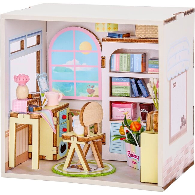i-total - Mini World Mini House - Kit de construction 3D - Kit de loisirs créatifs