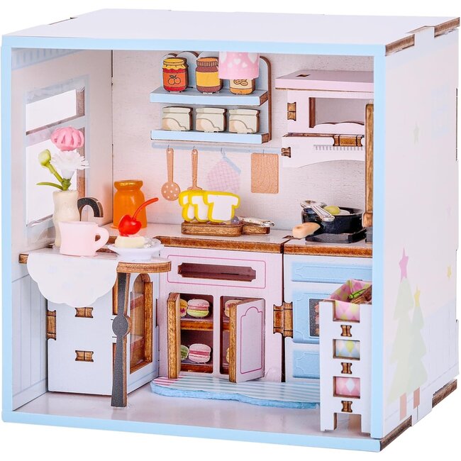 i-total - Mini World Mini House - 3D Bouwpakket - Knutselpakket
