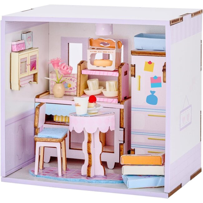 i-total – Mini World Mini House – 3D-Konstruktionsset – Bastelset