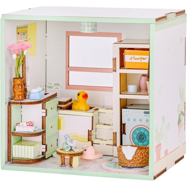 i-total - Mini World Mini House - Kit de construction 3D - Kit de loisirs créatifs