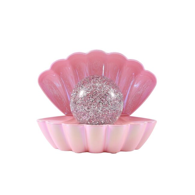 i-total Glitter Shell Lamp - pearly pink