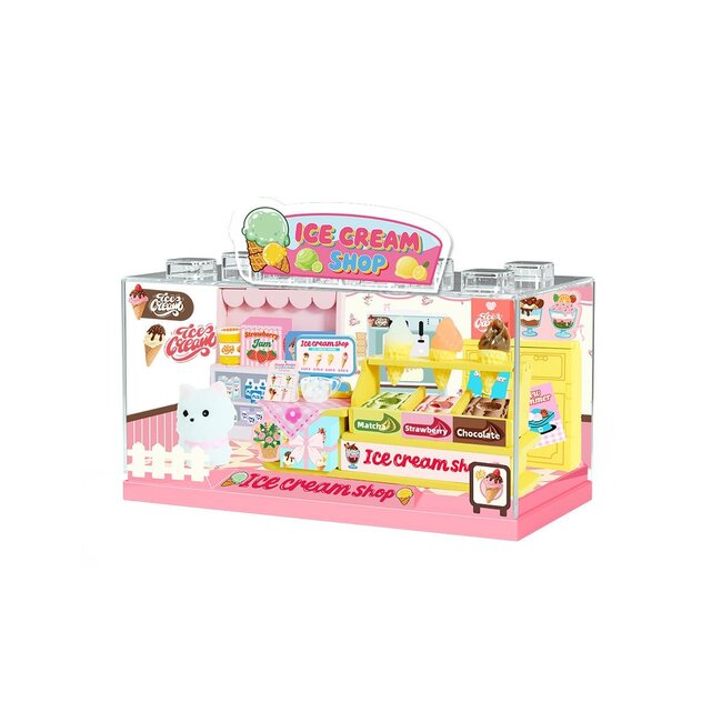 i-total - Mini World Shop in a Box - Kit de construction 3D - Kit de loisirs créatifs